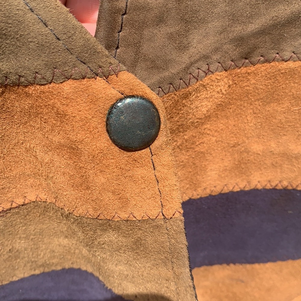 UNIONBAY Multicolor Patchwork Vest - image 7